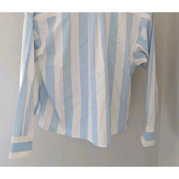 J. Crew Collection Relaxed Cropped Shirt - Picture 10 of 11